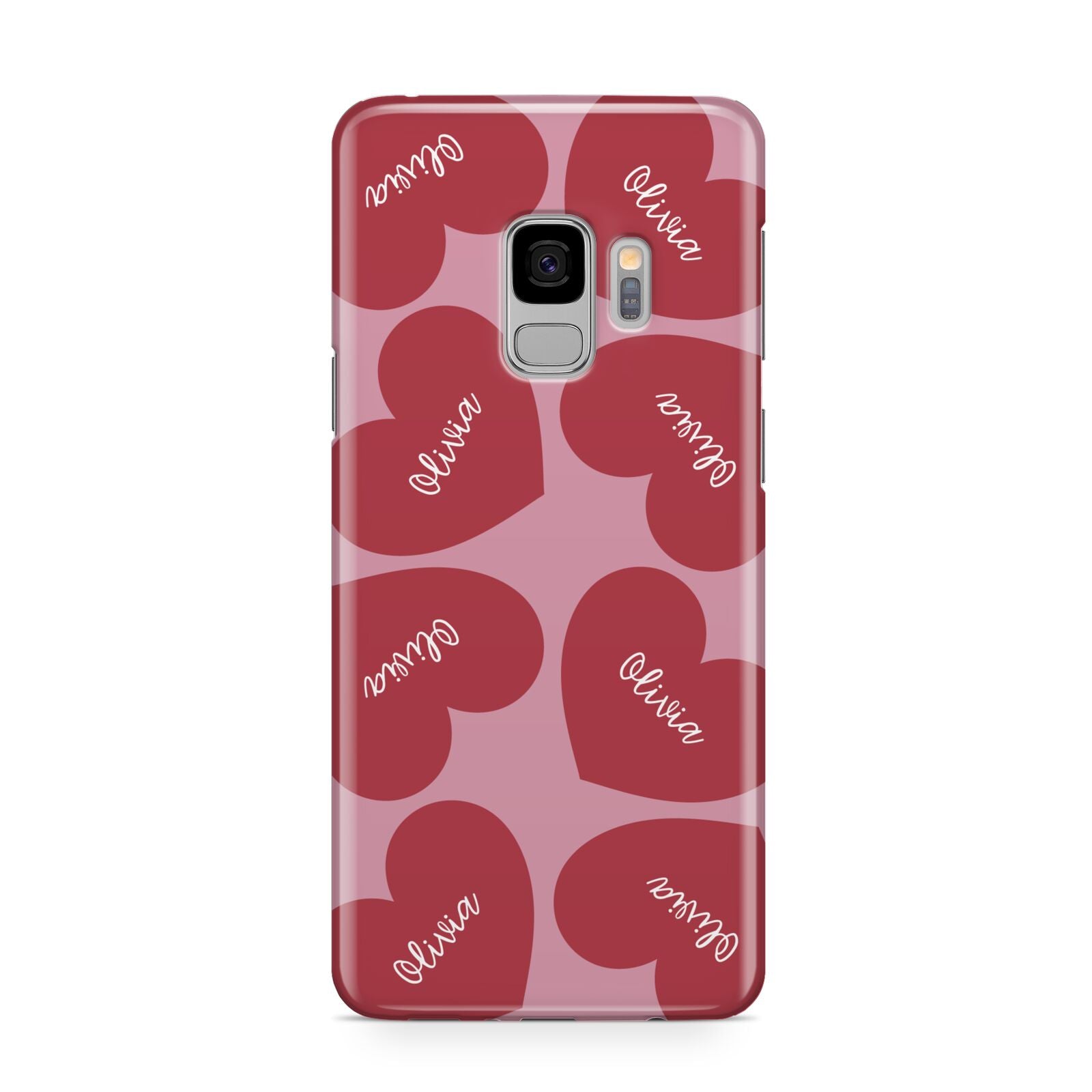 Personalised Valentine Heart Samsung Galaxy S9 Case