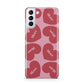 Personalised Valentine Heart Samsung S21 Plus Phone Case