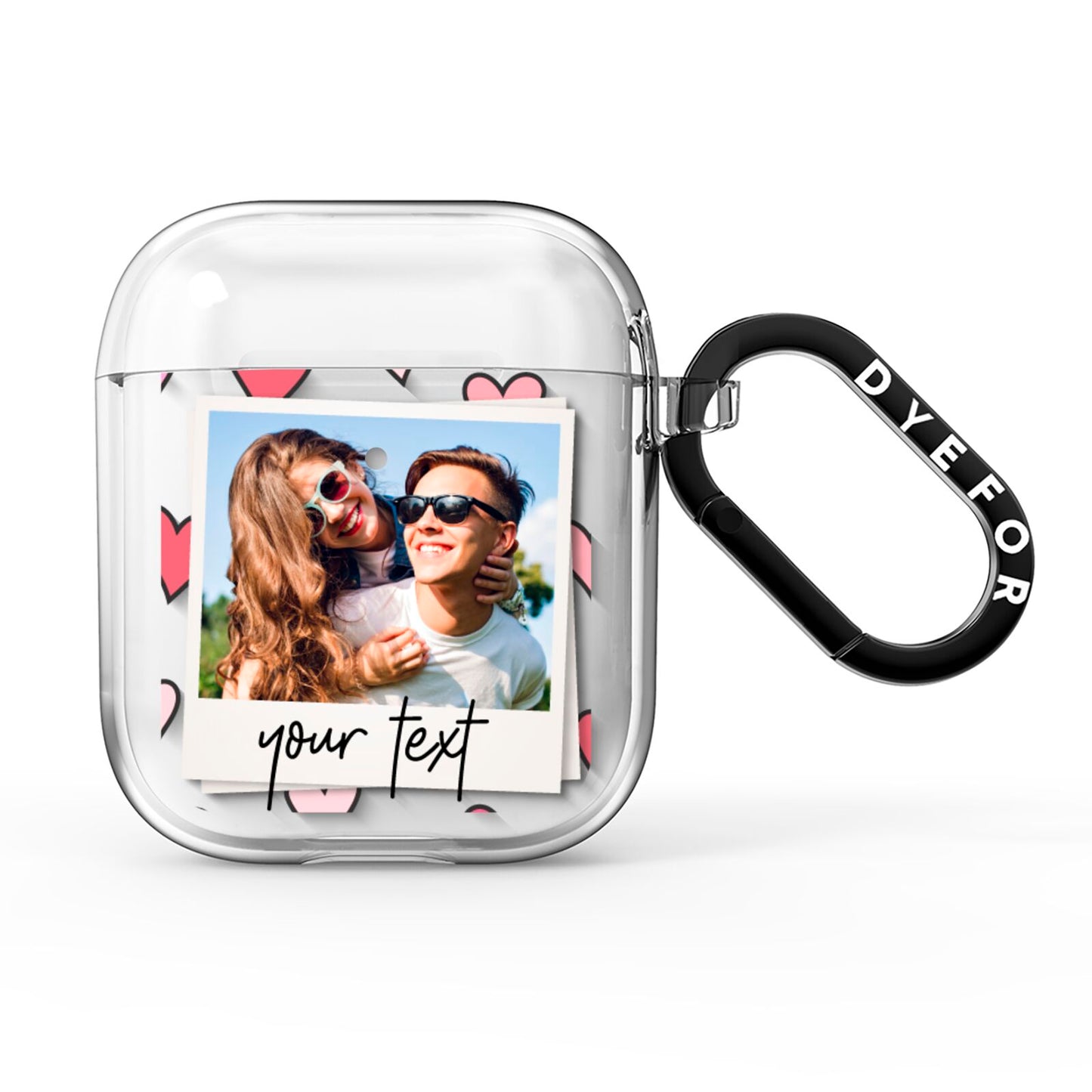 Personalised Valentine s Day Photo AirPods Clear Case