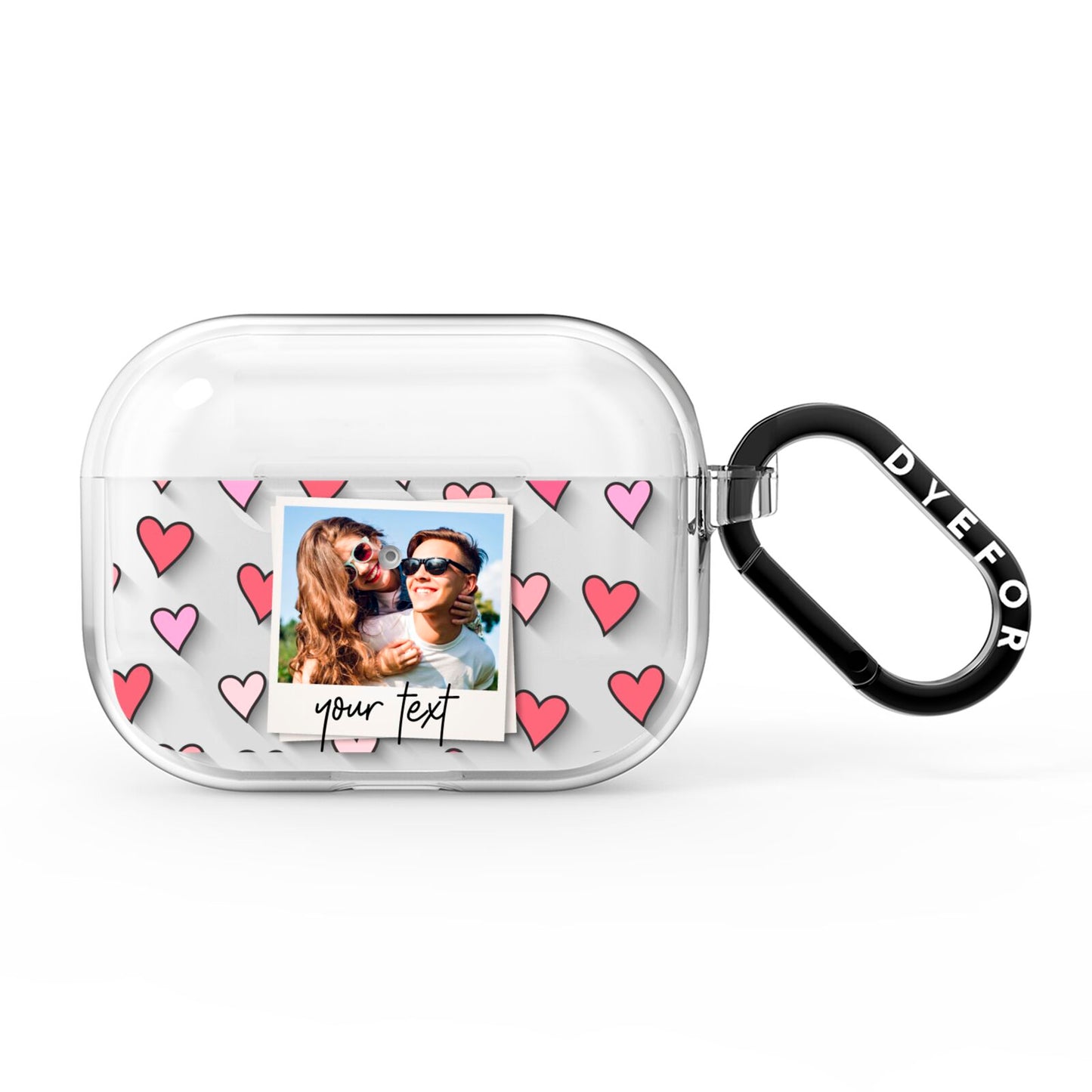 Personalised Valentine s Day Photo AirPods Pro Clear Case