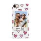Personalised Valentine s Day Photo Apple iPhone 7 8 3D Snap Case