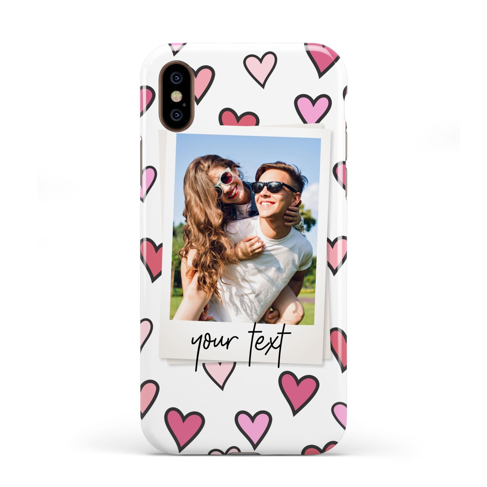 Personalised Valentine s Day Photo Apple iPhone XS 3D Tough