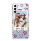 Personalised Valentine s Day Photo Samsung S21 Plus Case
