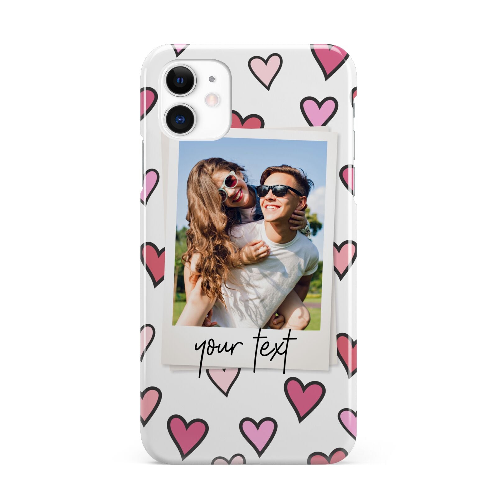 Personalised Valentine s Day Photo iPhone 11 3D Snap Case
