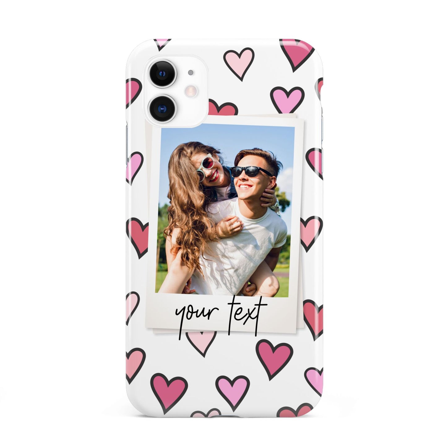 Personalised Valentine s Day Photo iPhone 11 3D Tough Case