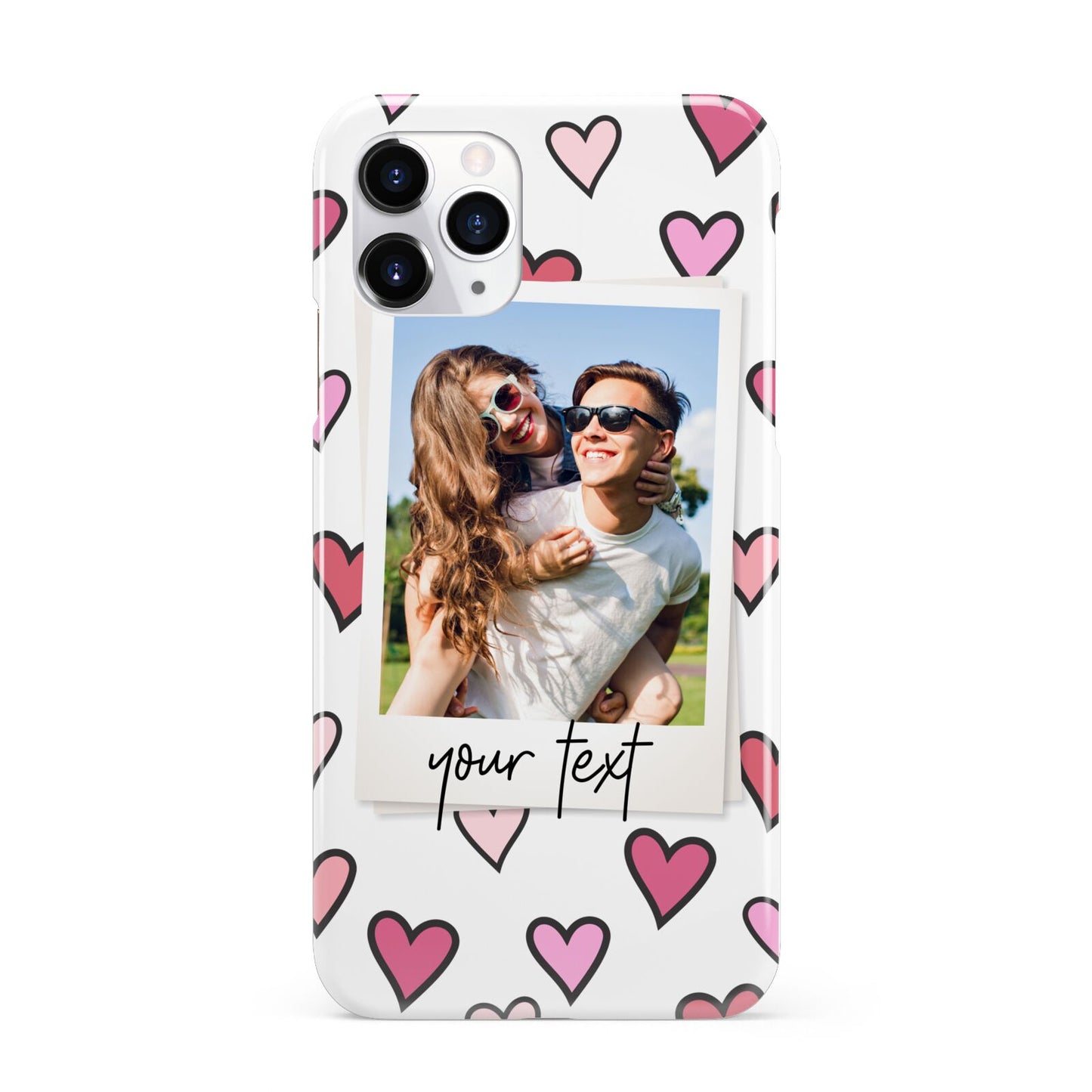 Personalised Valentine s Day Photo iPhone 11 Pro 3D Snap Case