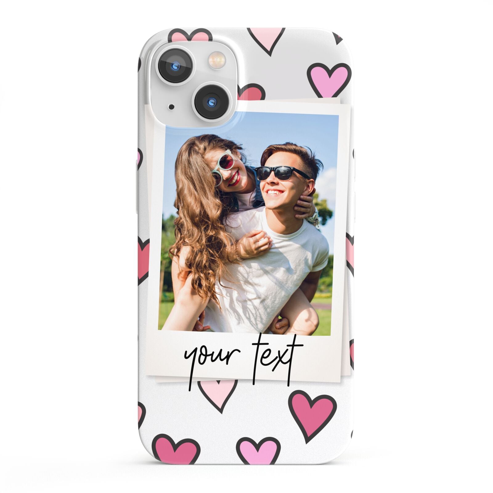 Personalised Valentine s Day Photo iPhone 13 Full Wrap 3D Snap Case