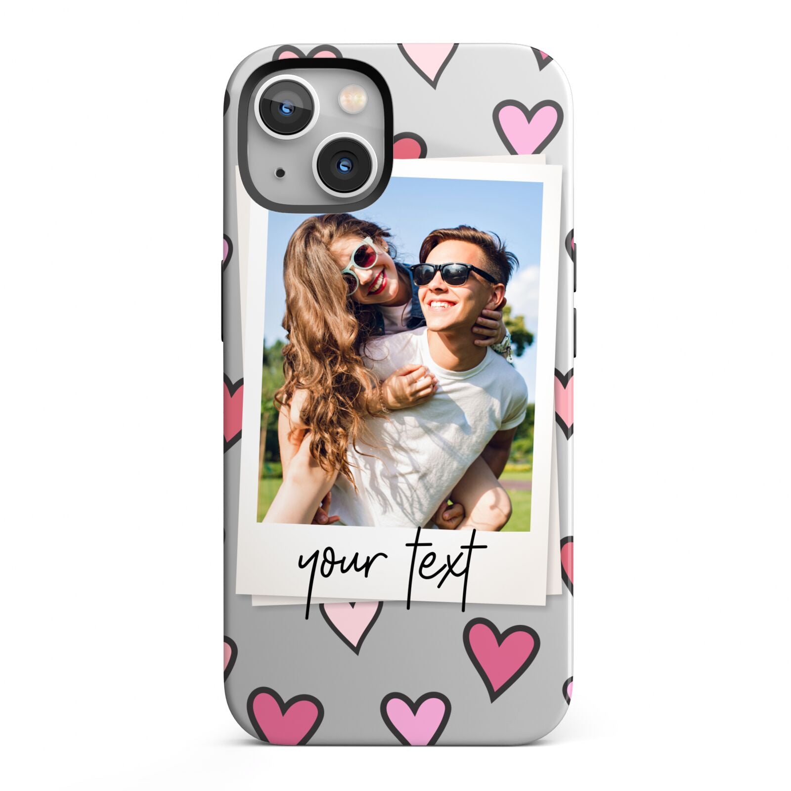 Personalised Valentine s Day Photo iPhone 13 Full Wrap 3D Tough Case