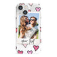 Personalised Valentine s Day Photo iPhone 13 Mini Full Wrap 3D Snap Case