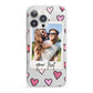 Personalised Valentine s Day Photo iPhone 13 Pro Clear Bumper Case