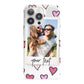 Personalised Valentine s Day Photo iPhone 13 Pro Full Wrap 3D Snap Case