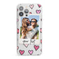 Personalised Valentine s Day Photo iPhone 13 Pro Max Clear Bumper Case