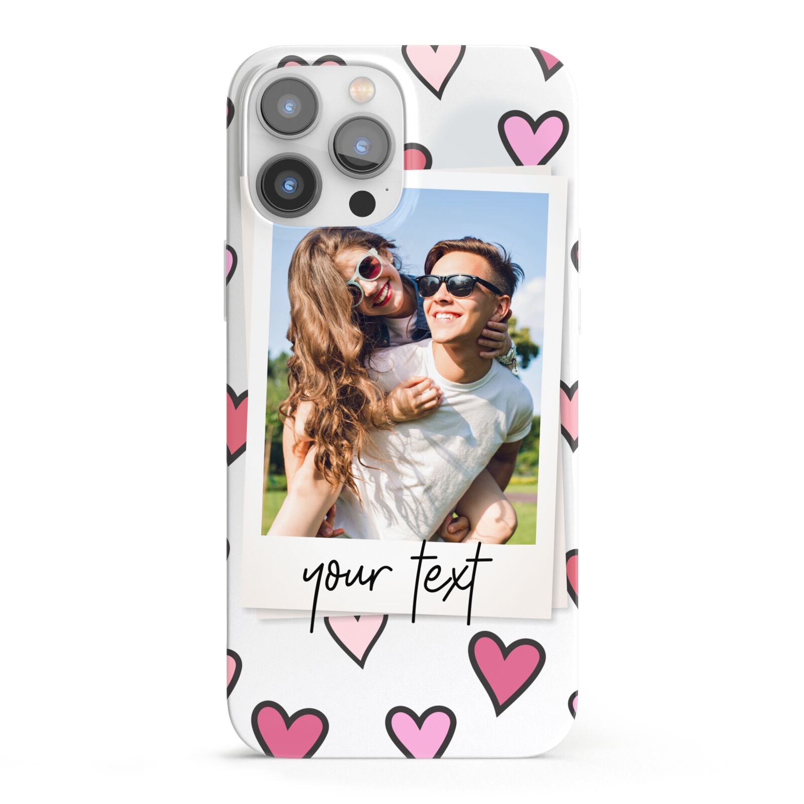 Personalised Valentine s Day Photo iPhone 13 Pro Max Full Wrap 3D Snap Case