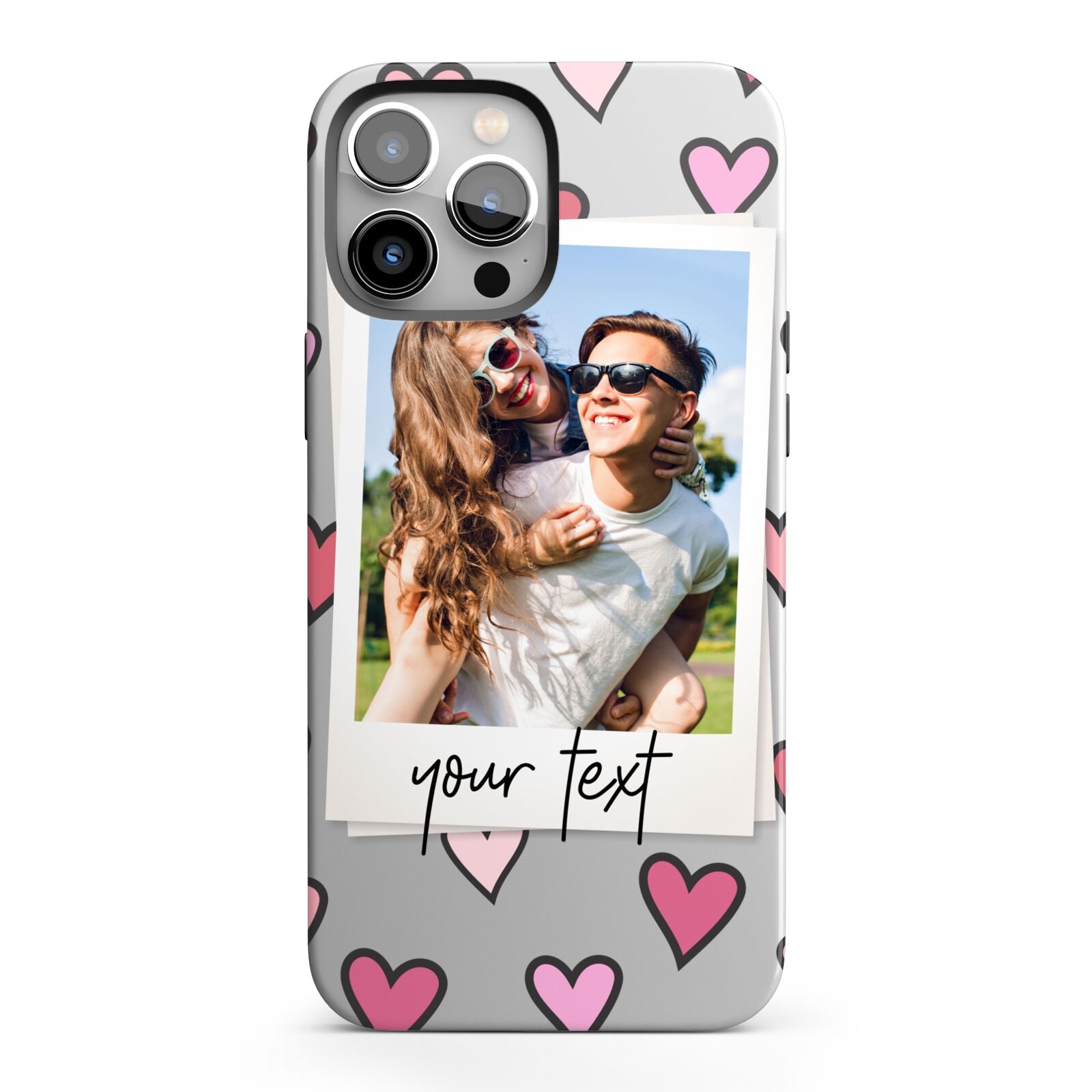 Personalised Valentine s Day Photo iPhone 13 Pro Max Full Wrap 3D Tough Case