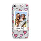 Personalised Valentine s Day Photo iPhone 7 Bumper Case on Silver iPhone