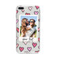 Personalised Valentine s Day Photo iPhone 8 Plus Bumper Case on Silver iPhone