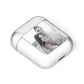 Personalised Valentines Day Photo AirPods Case Laid Flat