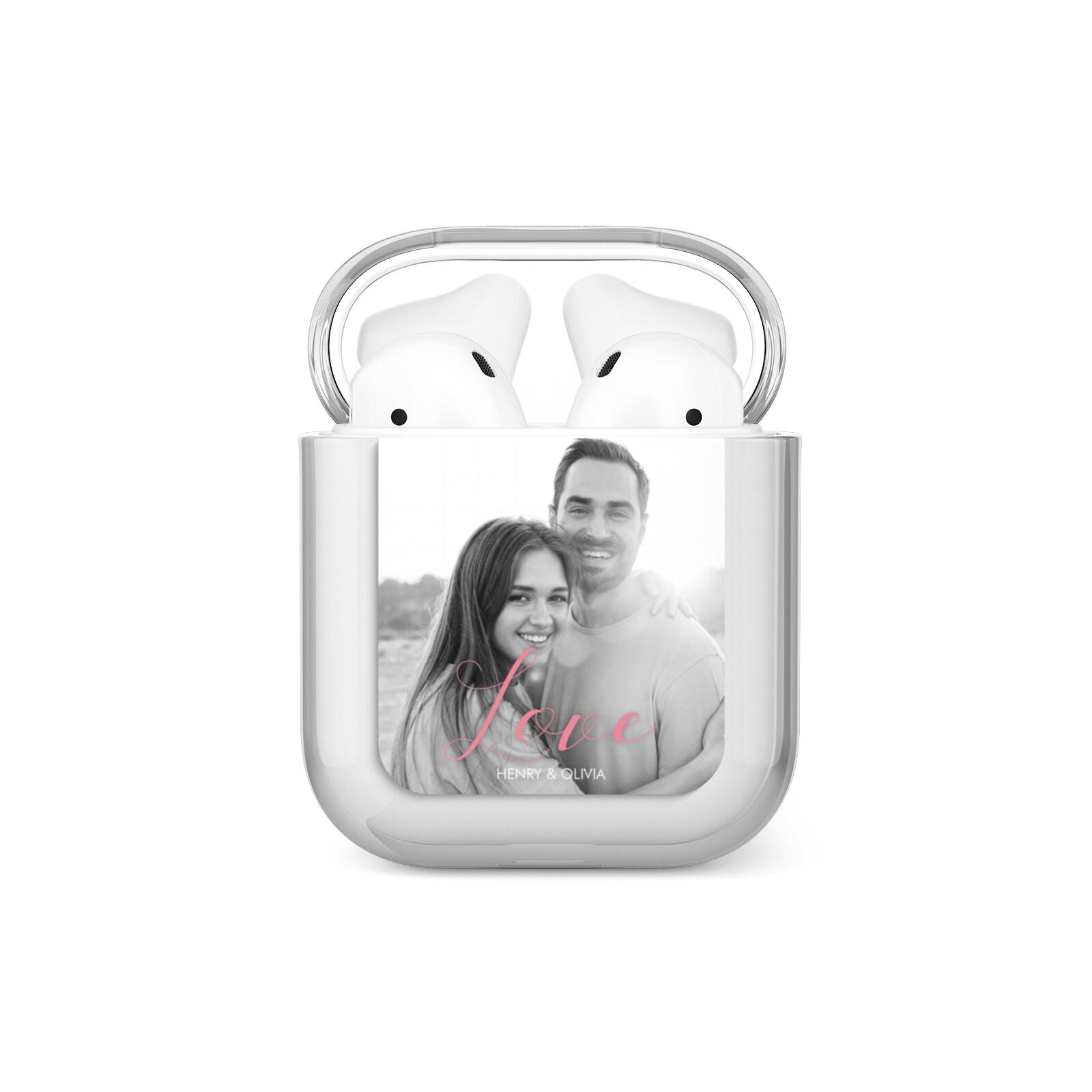 Personalised Valentines Day Photo AirPods Case
