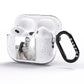 Personalised Valentines Day Photo AirPods Pro Glitter Case Side Image