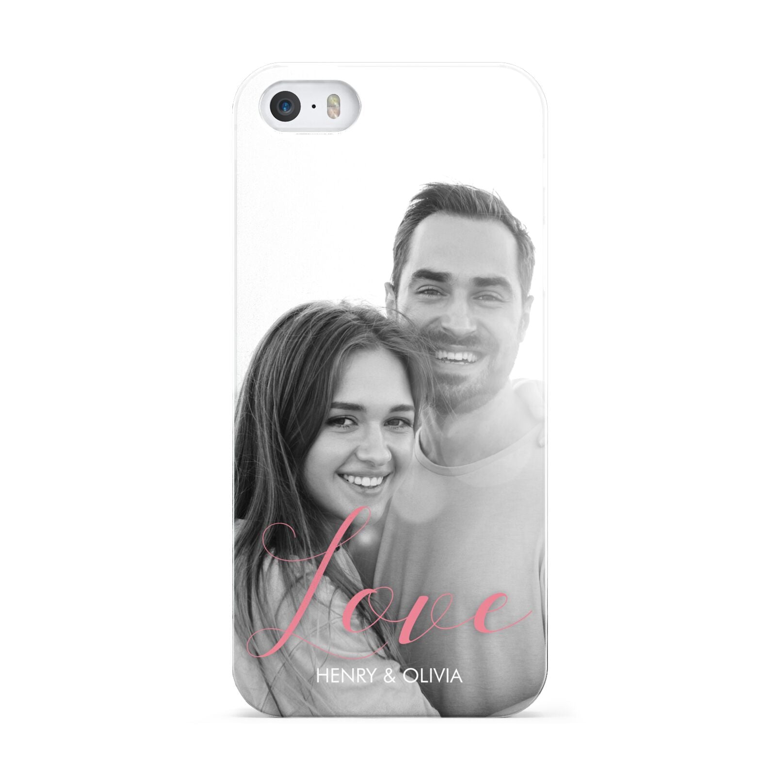 Personalised Valentines Day Photo Apple iPhone 5 Case