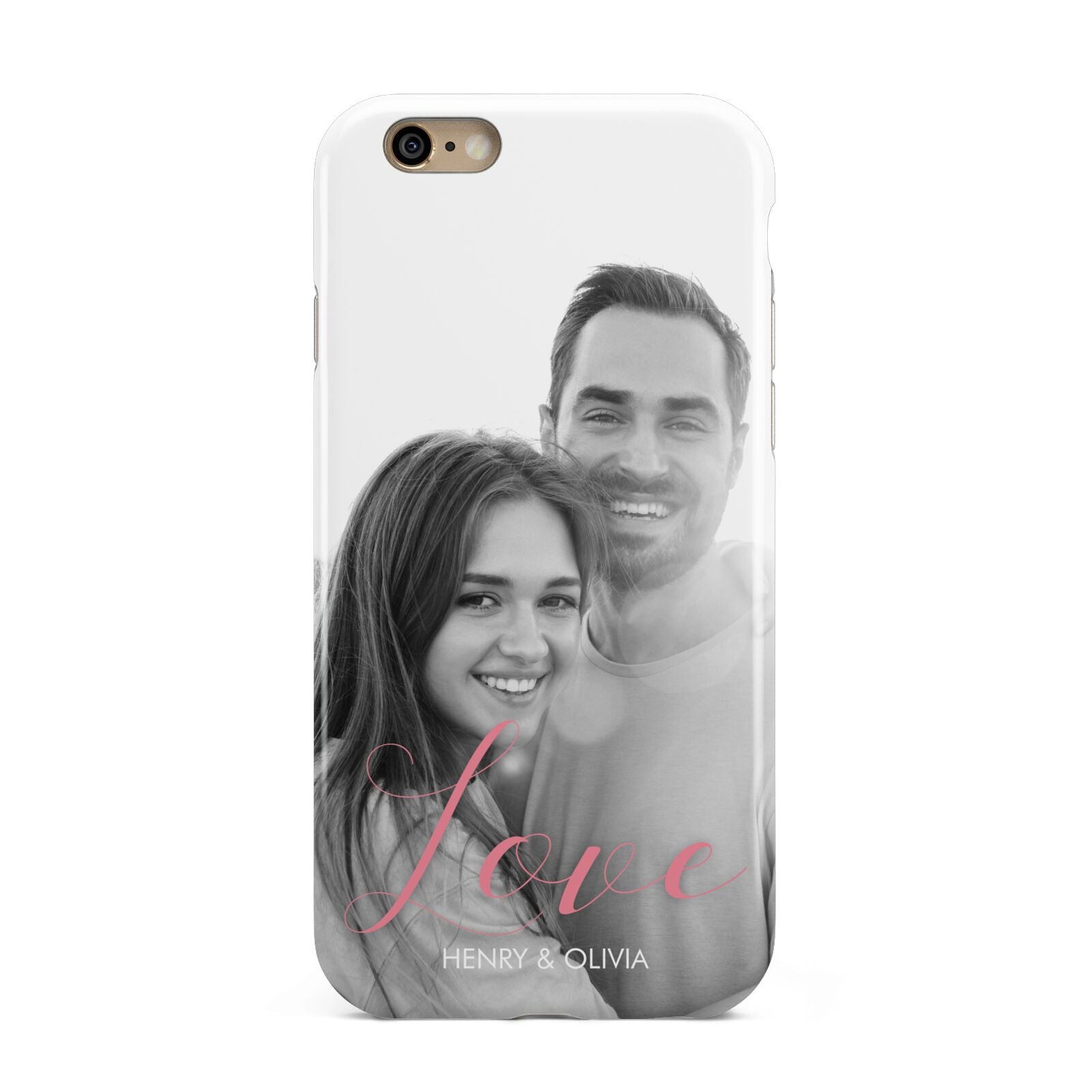 Personalised Valentines Day Photo Apple iPhone 6 3D Tough Case