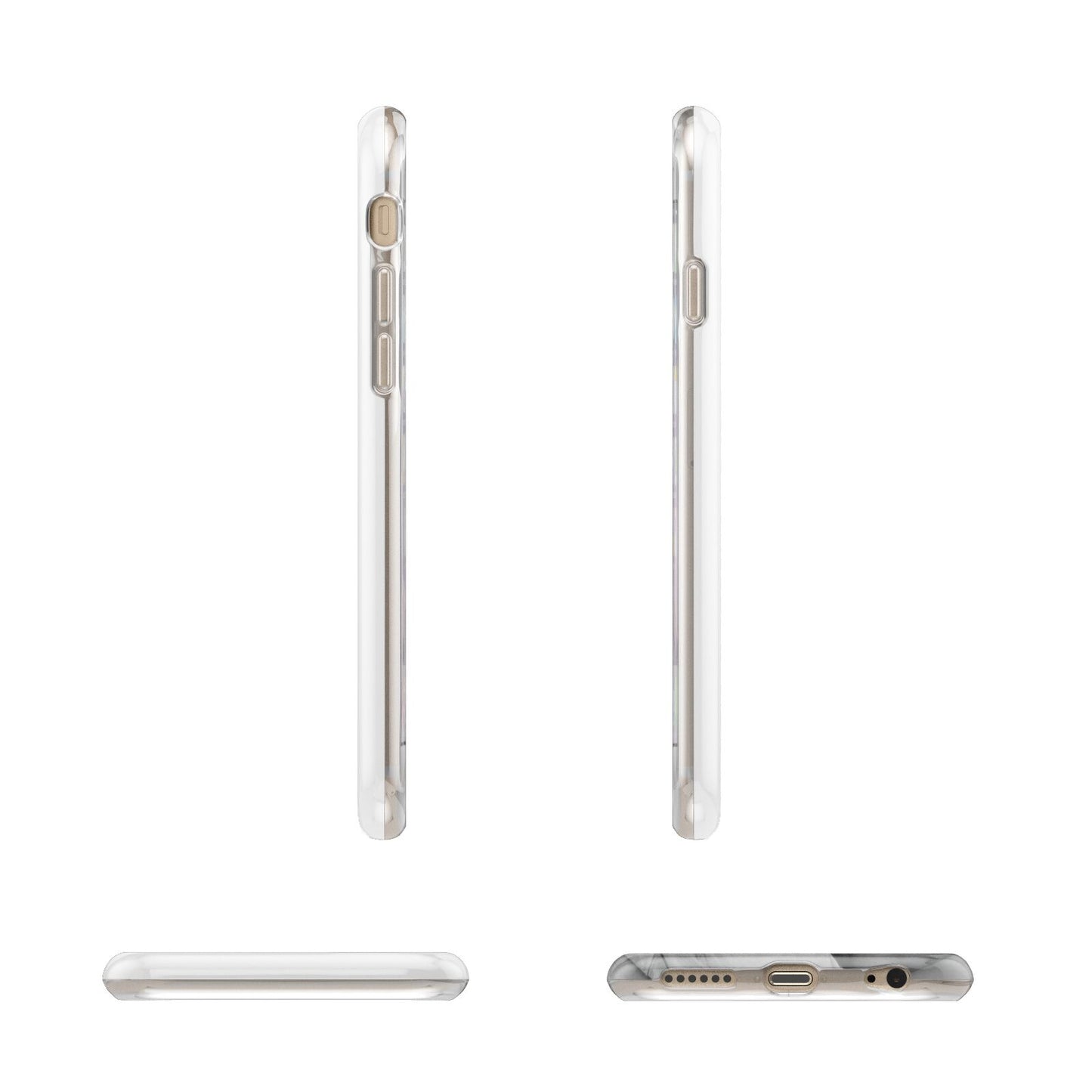 Personalised Valentines Day Photo Apple iPhone 6 3D Wrap Tough Case Alternative Image Angles