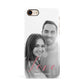 Personalised Valentines Day Photo Apple iPhone 7 8 3D Snap Case