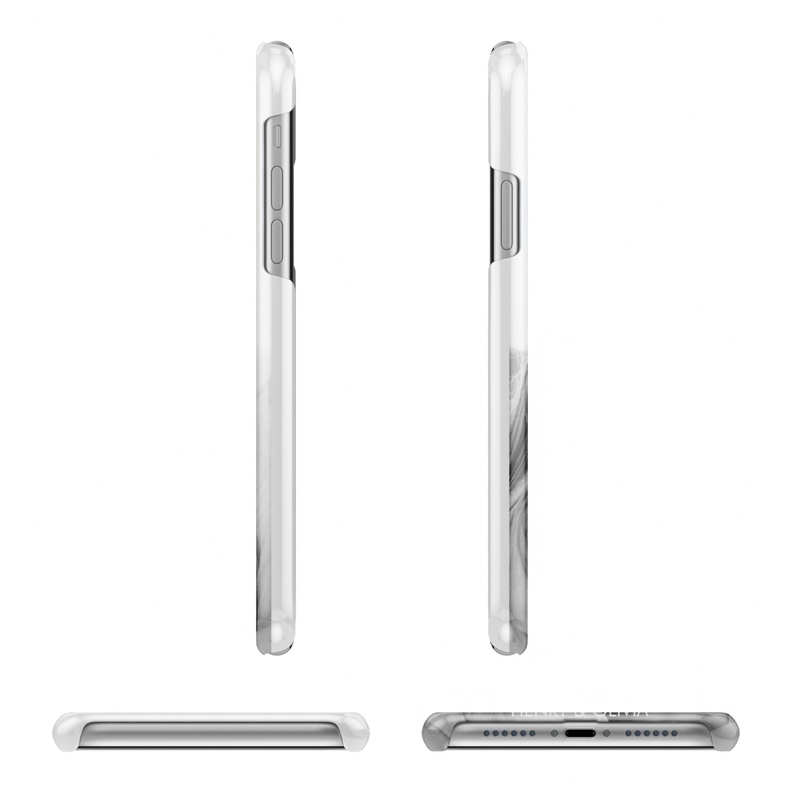 Personalised Valentines Day Photo Apple iPhone XR 3D Wrap Snap Case Angled Images on White Phone