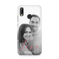 Personalised Valentines Day Photo Huawei P20 Lite Phone Case