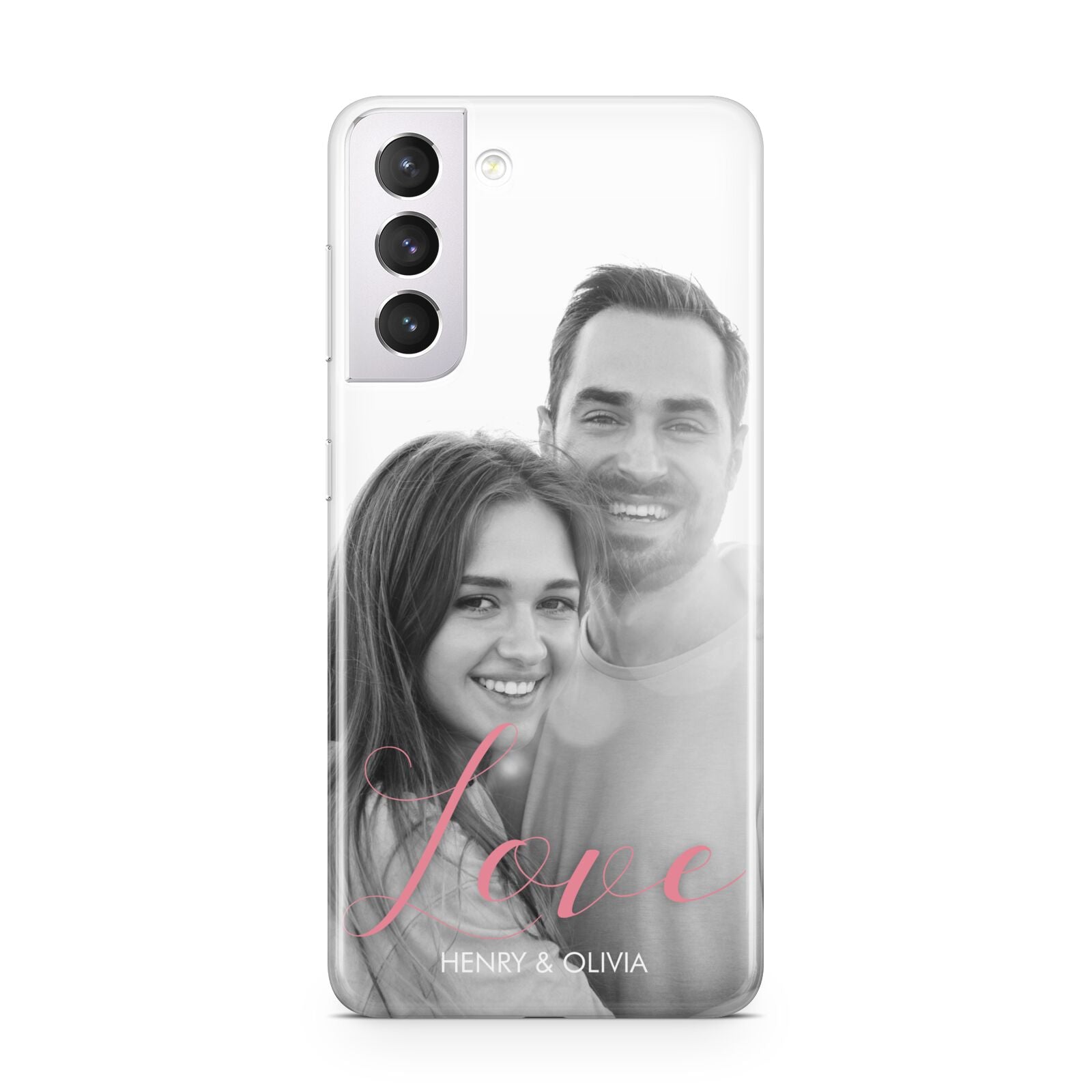 Personalised Valentines Day Photo Samsung S21 Case