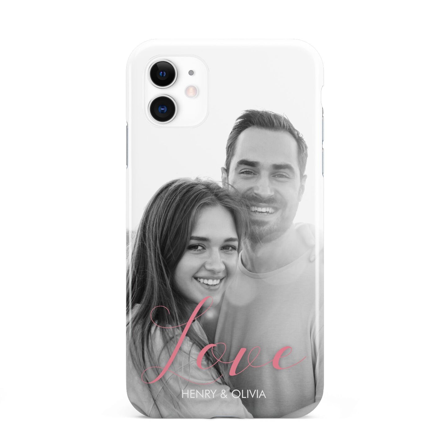 Personalised Valentines Day Photo iPhone 11 3D Tough Case