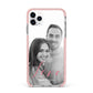 Personalised Valentines Day Photo iPhone 11 Pro Max Impact Pink Edge Case
