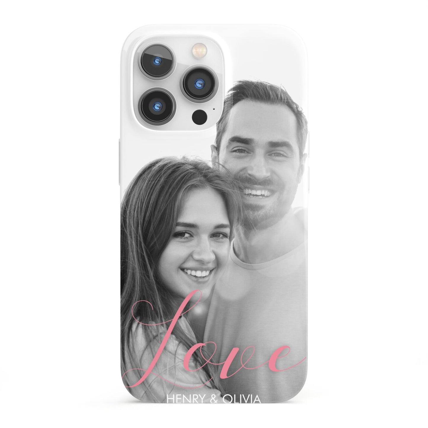 Personalised Valentines Day Photo iPhone 13 Pro Full Wrap 3D Snap Case