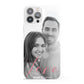Personalised Valentines Day Photo iPhone 13 Pro Max Full Wrap 3D Snap Case