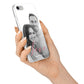 Personalised Valentines Day Photo iPhone 7 Bumper Case on Silver iPhone Alternative Image