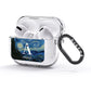 Personalised Van Gogh Starry Night AirPods Glitter Case 3rd Gen Side Image
