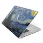 Personalised Van Gogh Starry Night Apple MacBook Case Side View
