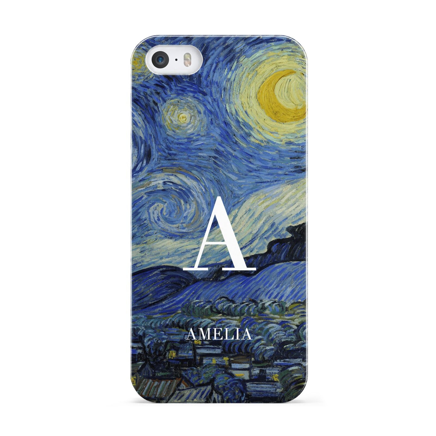 Personalised Van Gogh Starry Night Apple iPhone 5 Case