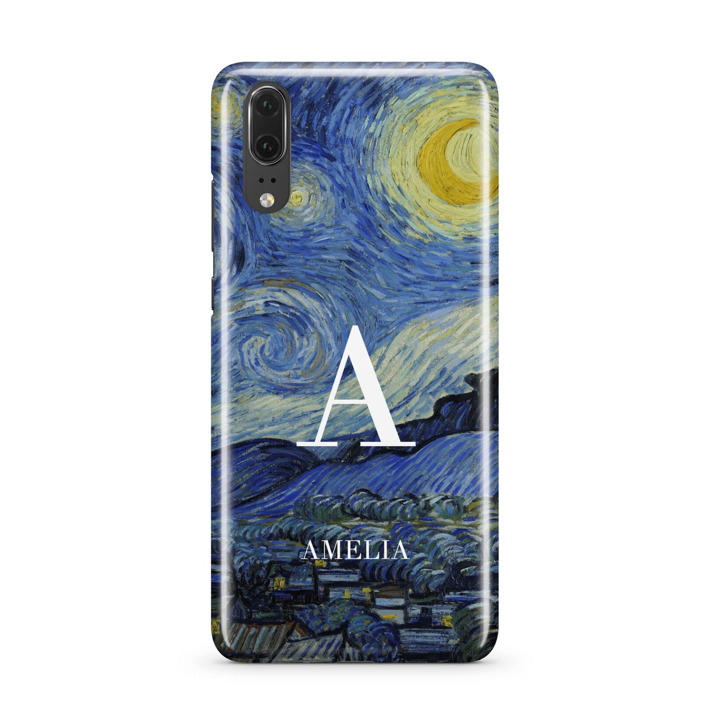 Personalised Van Gogh Starry Night Huawei P20 Phone Case