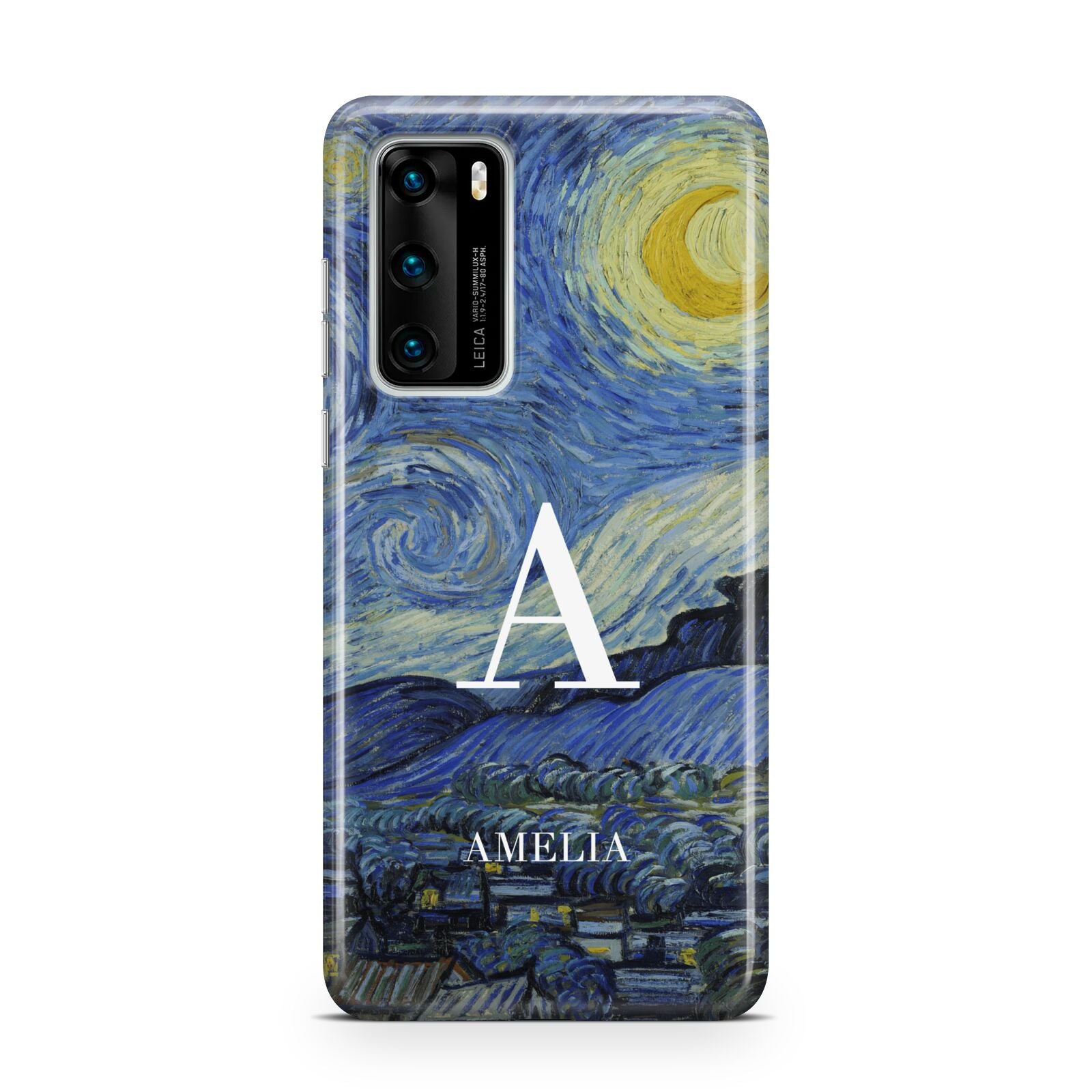 Personalised Van Gogh Starry Night Huawei P40 Phone Case