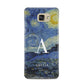 Personalised Van Gogh Starry Night Samsung Galaxy A5 2016 Case on gold phone