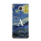 Personalised Van Gogh Starry Night Samsung Galaxy A7 2016 Case on gold phone