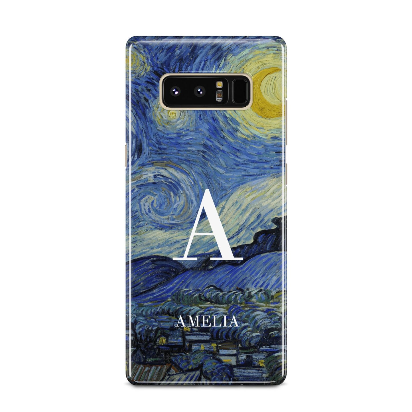 Personalised Van Gogh Starry Night Samsung Galaxy Note 8 Case
