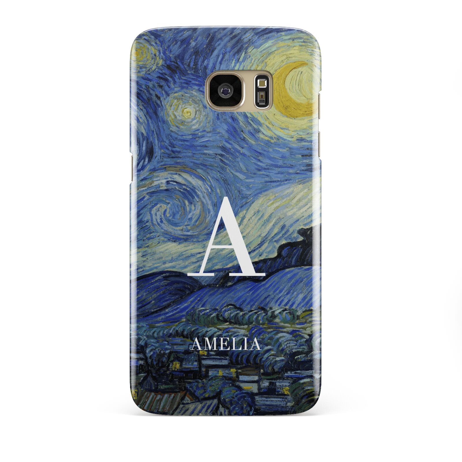 Personalised Van Gogh Starry Night Samsung Galaxy S7 Edge Case