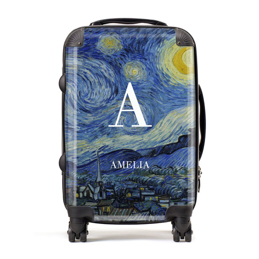 Personalised Van Gogh Starry Night Suitcase