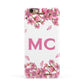 Personalised Vibrant Cherry Blossom Pink Apple iPhone 6 3D Snap Case