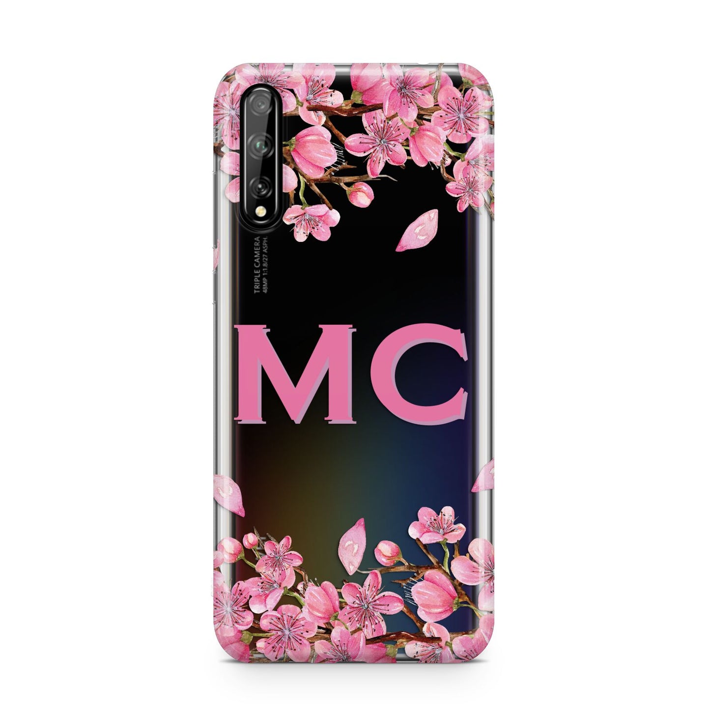 Personalised Vibrant Cherry Blossom Pink Huawei Enjoy 10s Phone Case
