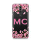 Personalised Vibrant Cherry Blossom Pink Huawei Mate 20 Lite
