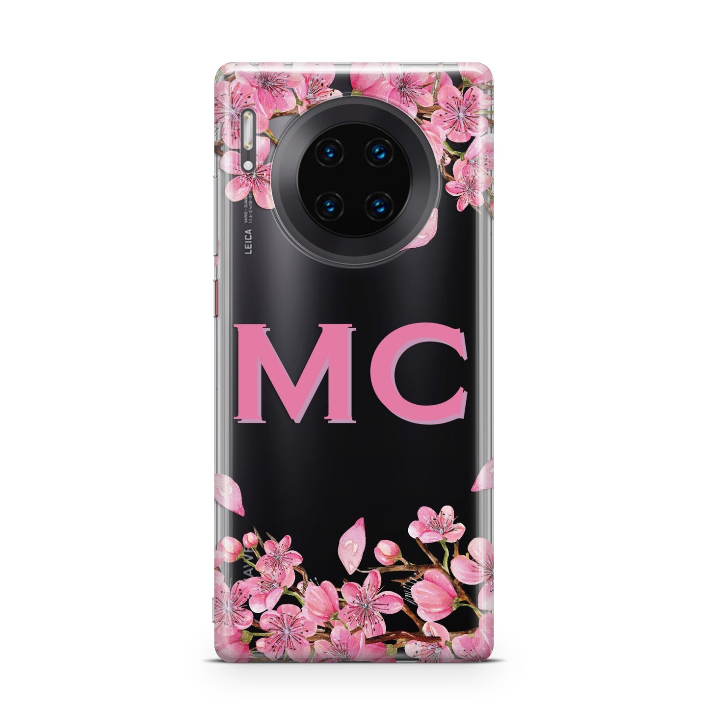 Personalised Vibrant Cherry Blossom Pink Huawei Mate 30 Pro Phone Case