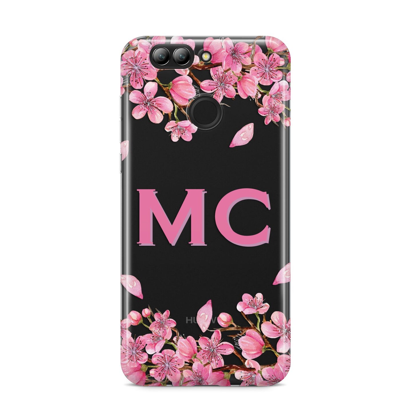 Personalised Vibrant Cherry Blossom Pink Huawei Nova 2s Phone Case